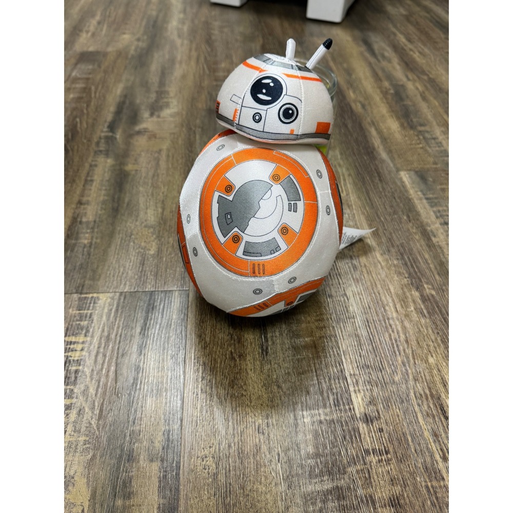 Disney Star Wars BB-8 Droid Plush Kids 10" Orange White Good Astromech Soft Toy